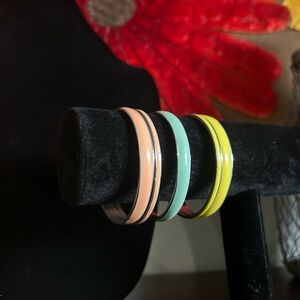 Elegant Multicolor Bangle Set